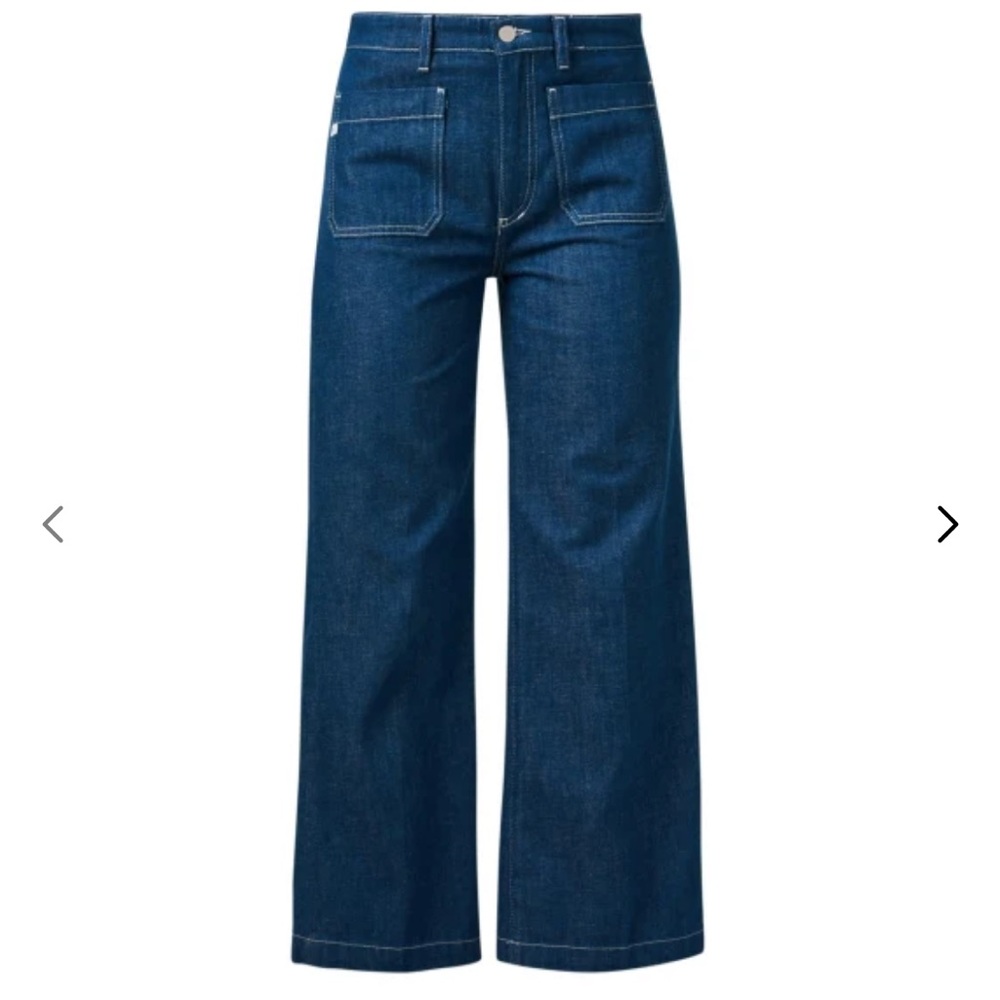 AG sz 25 Classic Blue Wide-Leg Jeans